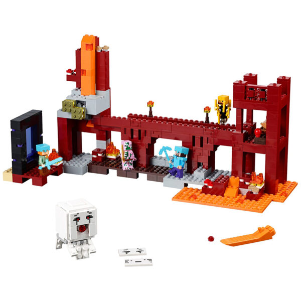 lego minecraft tren del infierno