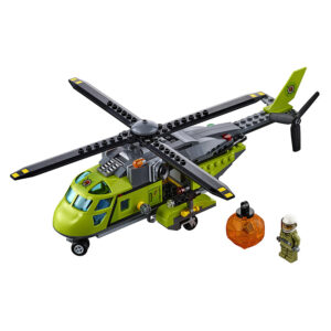 LEGO City: Volcán: Helicóptero de suministros (60123) - Imagen 4