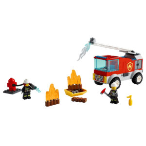 LEGO City: Camión de Bomberos con Escalera (60280) - Imagen 2