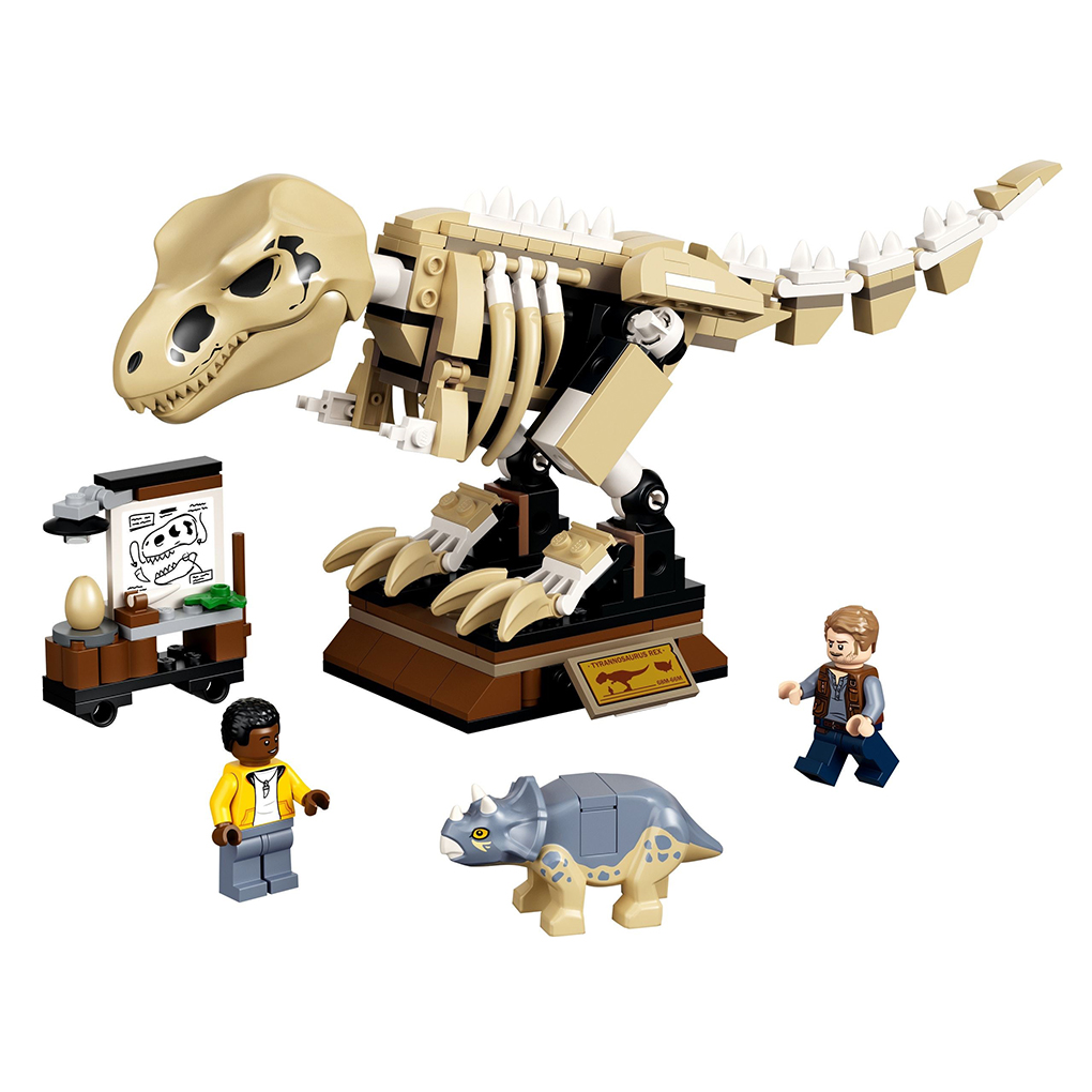LEGO Jurassic World: Exposición del Dinosaurio T. rex Fosilizado (76940) -  Game Zone