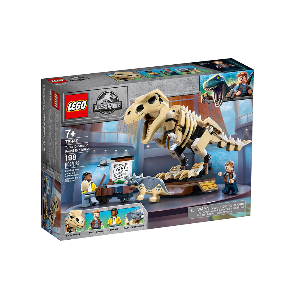 LEGO Jurassic World: Exposición del Dinosaurio T. rex Fosilizado (76940) -  Game Zone