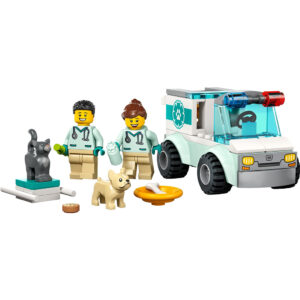 LEGO City: Furgoneta Veterinaria de Rescate (60382) - Imagen 6