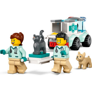LEGO City: Furgoneta Veterinaria de Rescate (60382) - Imagen 3