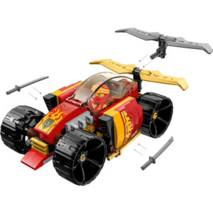 LEGO Ninjago: Coche de Carreras Ninja EVO de Kai (71780) - Imagen 3
