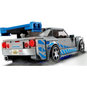 LEGO Speed Champions: Nissan Skyline GT-R (R34) de 2 Fast 2 Furious (76917) - Imagen 3