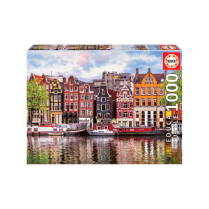Educa "Casas danzantes, Ámsterdam" - 1000 Piezas