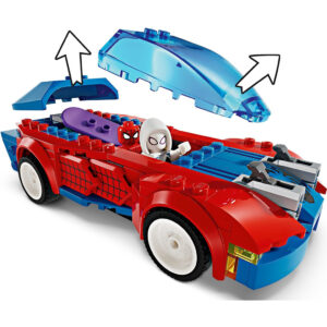 LEGO Marvel: Coche de Carreras de Spider-Man y Duende Verde Venomizado (76279) - Imagen 3