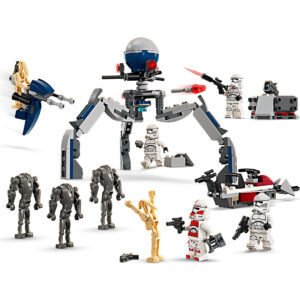 LEGO Star Wars: Pack de Combate Soldado Clon y Droide de Combate (75372) - Imagen 3