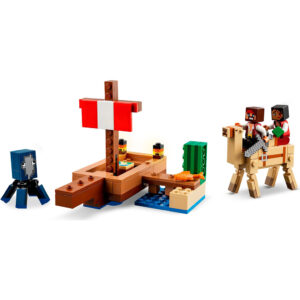 LEGO Minecraft: El Viaje en el Barco Pirata (21259) - Imagen 7