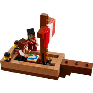 LEGO Minecraft: El Viaje en el Barco Pirata (21259) - Imagen 3