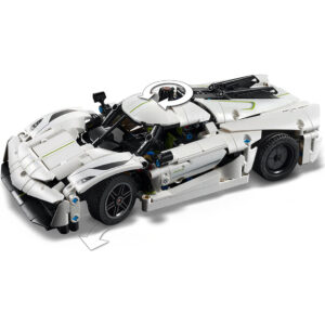 LEGO Technic: Koenigsegg Jesko Absolut Blanco (42184) - Imagen 4
