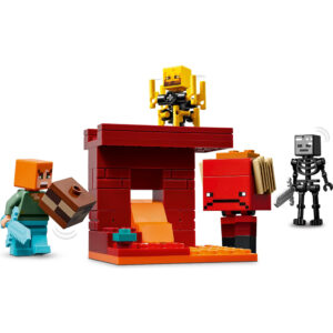 LEGO Minecraft: La Batalla de Lava del Inframundo (21266) - Imagen 4