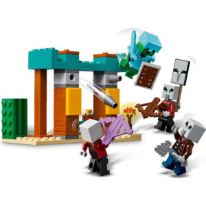 LEGO Minecraft: La Patrulla del Desierto de los Maldeanos (21267) - Imagen 5