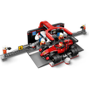 LEGO City: Parada en Boxes de F1® y Equipo de Mecánicos con Coche Ferrari (60443) - Imagen 5
