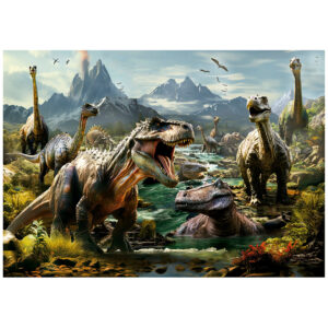 Educa "Dinosaurios feroces" - 1000 piezas - Imagen 3