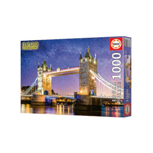 Educa Neon "Tower Bridge", Londres - 1000 Piezas - Imagen 2