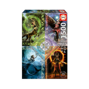 Educa "Elemental Magic Star Chart", Anne Stokes - 1500 Piezas