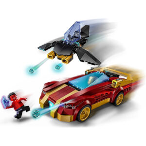 LEGO Marvel: Deportivo de Iron Man y Black Panther vs. Hulk Rojo (76310) - Imagen 3