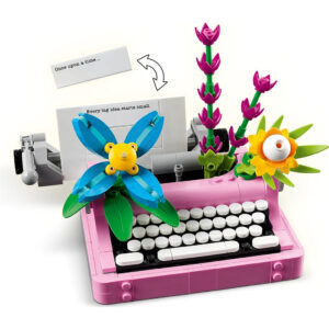 LEGO Creator 3en1: Máquina de Escribir con Flores (31169) - Imagen 4