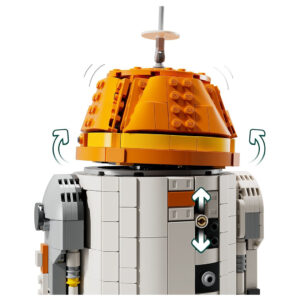 LEGO Star Wars: Droide Astromecánico Chopper C1-10P (75416) - Imagen 4