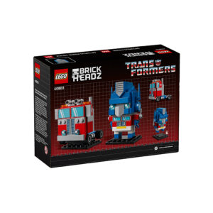 LEGO BrickHeadz: Optimus Prime Robot y Vehículo (40803) - Imagen 1