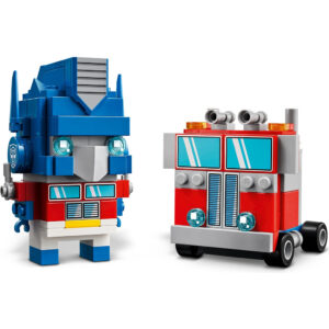 LEGO BrickHeadz: Optimus Prime Robot y Vehículo (40803) - Imagen 5