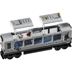 LEGO Marvel: Spider-Man vs. Doc Ock Escena del Tren Subterráneo (76321) - Imagen 4