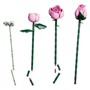 LEGO Botanical Collection: Ramo de Rosas Rosadas (10374) - Imagen 6