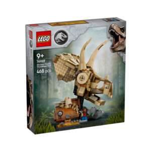 LEGO Jurassic World: Fósiles de Dinosaurio Cráneo de Triceratops (76969)