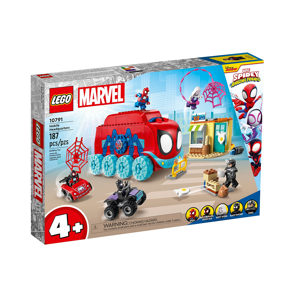 10791_alt1.jpg LEGO Marvel: Base Móvil del Equipo Spidey (10791) - Imagen 1