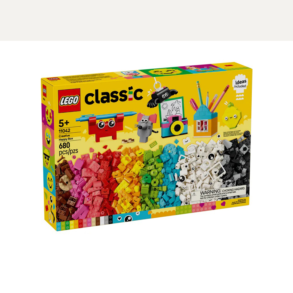 11042_Box1.jpg LEGO Classic: Caja Feliz Creativa (11042) - Imagen 1