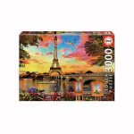 Educa "Puesta de sol en Paris" - 3000 Piezas
