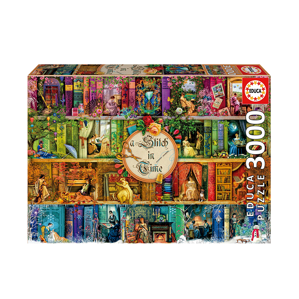 19946_01_high.jpg Educa "A Stitch in Time" - 3000 Piezas - Imagen 1