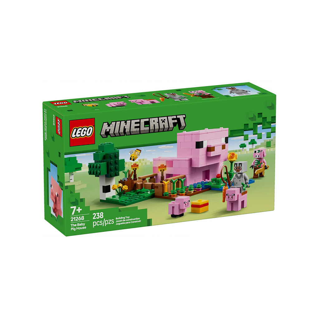 21268_Box1.jpg LEGO MInecraft: La Casa-Cerdo Bebé (21268) - Imagen 1