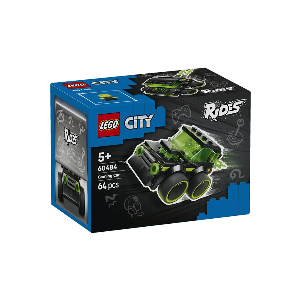 60484-Box1-v29.jpg LEGO City: Vehículos Coche de Carreras de Videojuego (60484) - Imagen 1