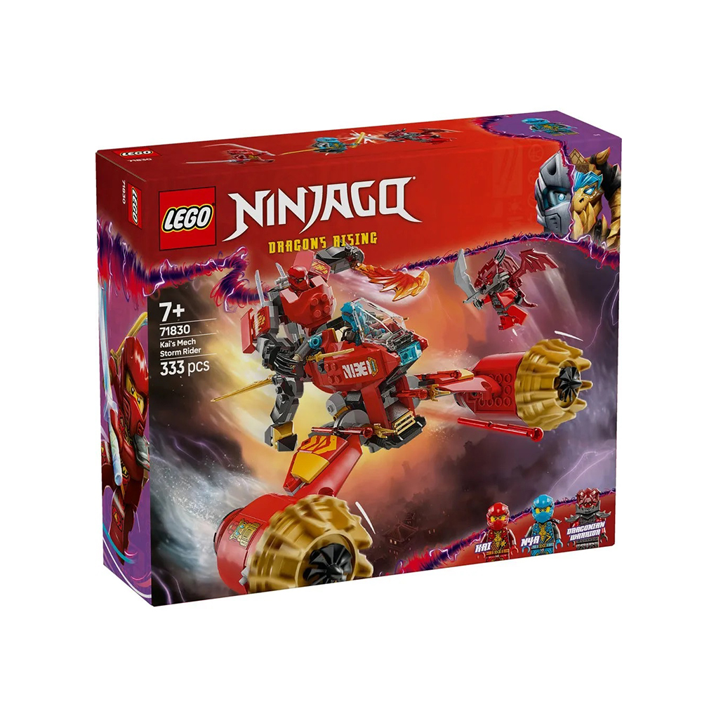 71830-Box1-v29.jpg LEGO Ninjago: Moto-Meca de la Tormenta de Kai (71830) - Imagen 1
