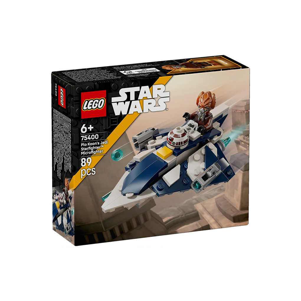 75400_Box1_v29_2500x.jpg LEGO Star Wars: Microfighter "Caza Estelar Jedi de Plo Koon" (75400) - Imagen 1