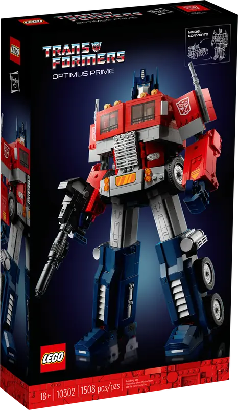 OP2.webp LEGO Icons: Transformers Optimus Prime (10302) - Imagen 1