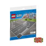 LEGO City: Via Para Conducir en T y Curvas (7281)