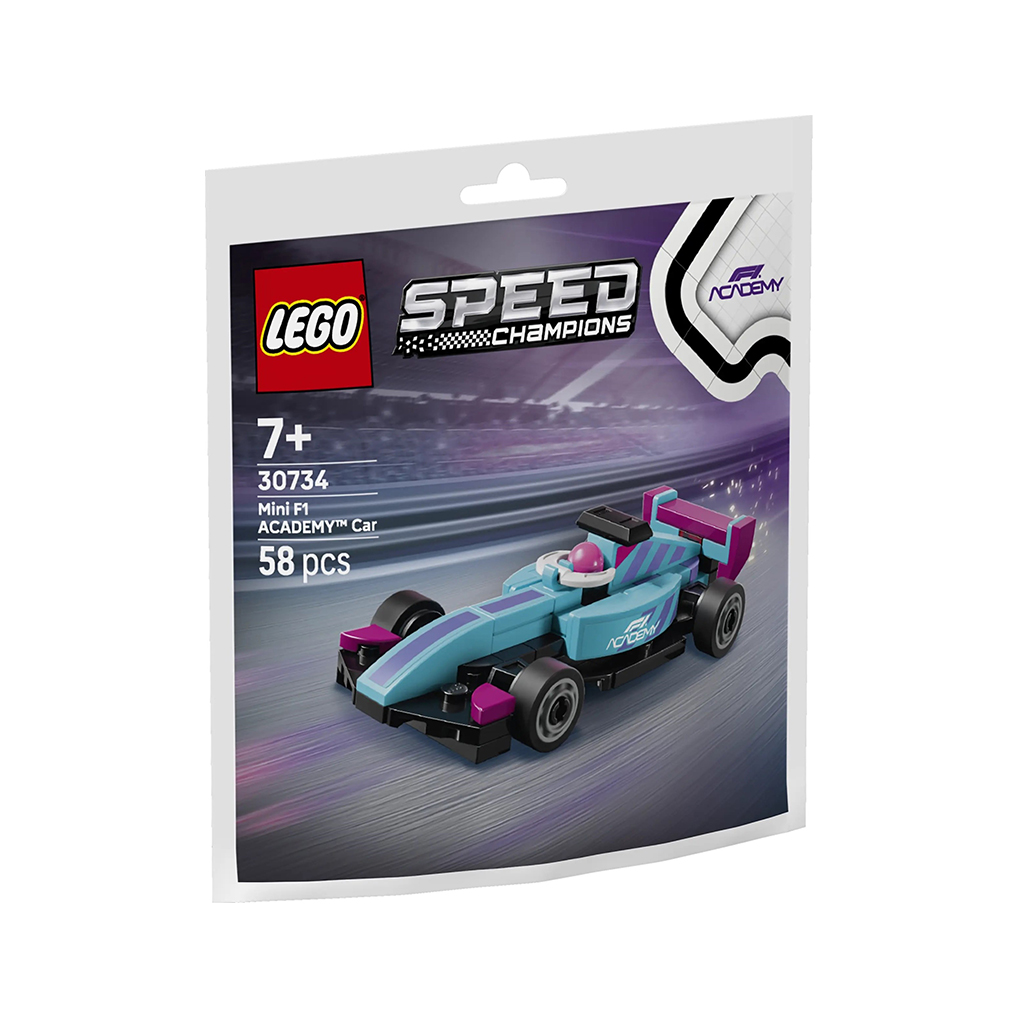 30734_main_product LEGO Polybag Speed Champions: Mini Coche F1 ACADEMY™ (30734) - Imagen 1