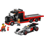 LEGO City: Camión de Exposición de F1 con Coche de Carreras Audi F1 (60493) - Imagen 2