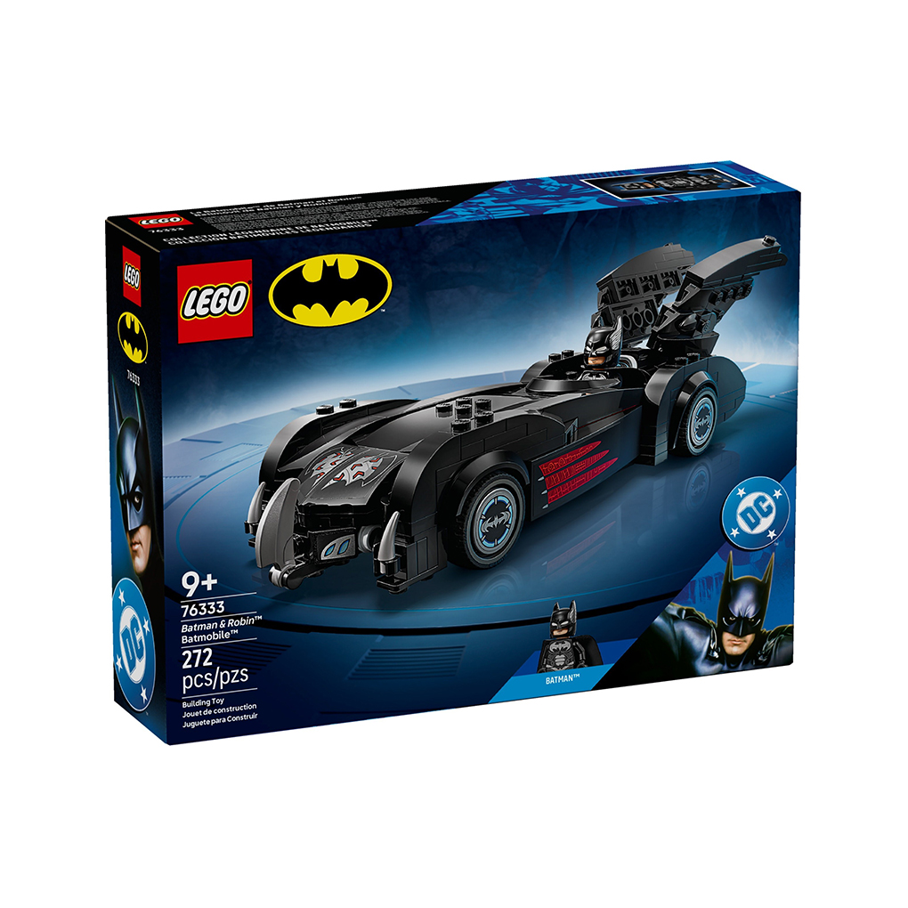 76333_box1_v39_wip_en-gb LEGO DC: Batmóvil de Batman y Robin (76333) - Imagen 1