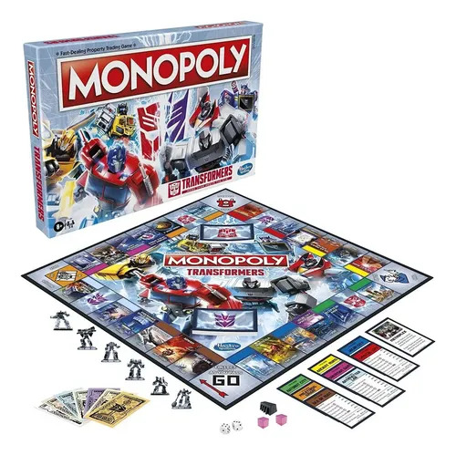 MONOPOLY TRANSFORMERS MONOPOLY TRANSFORMERS - Imagen 1
