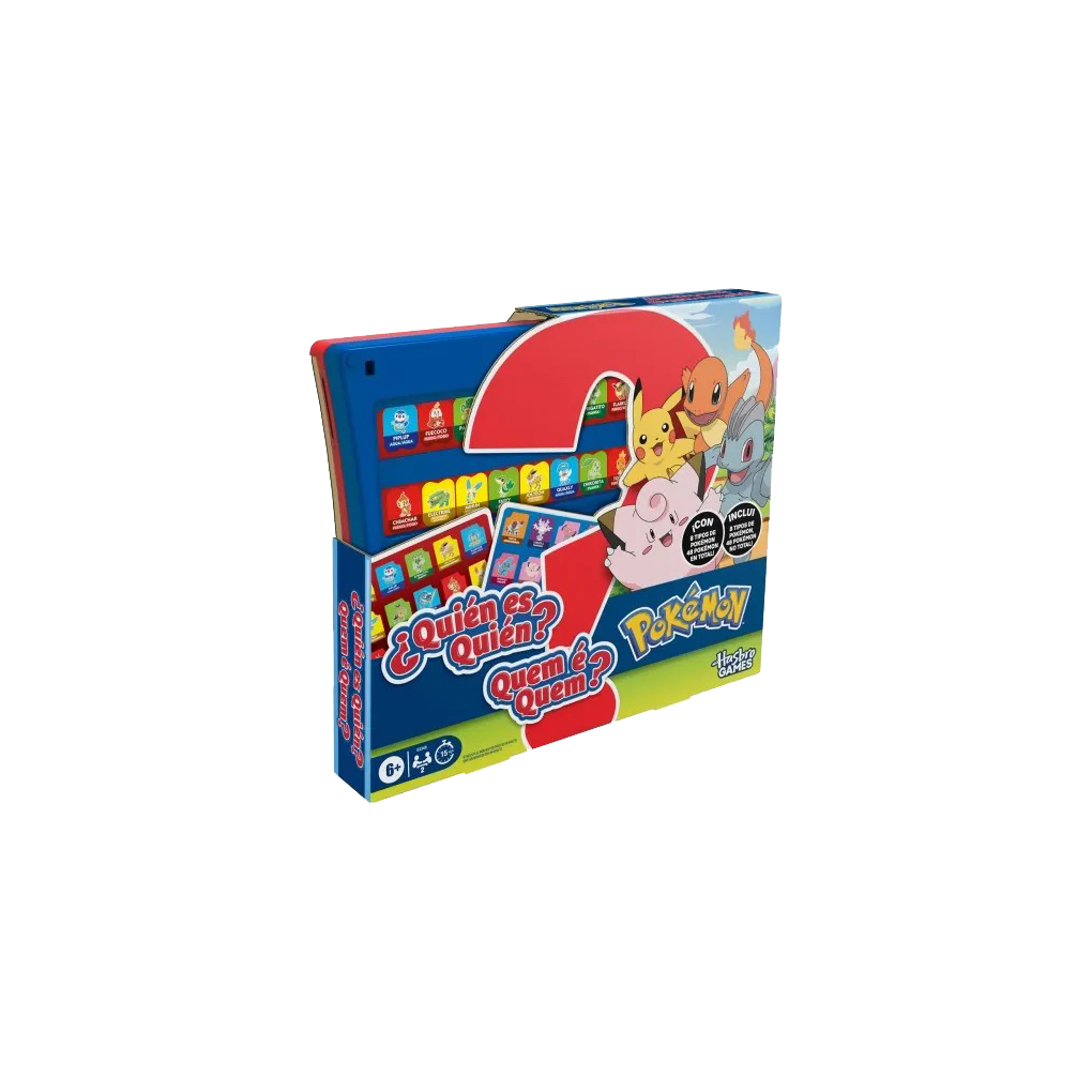 adivina quien pokemon Hasbro Gaming – Adivina Quién? Edición Pokémon - Imagen 1
